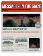 Messages in the Maze